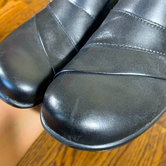 Clarks Women's May Marigold Slip-On Loafer Black Sz 6M - Picture 13 of 15